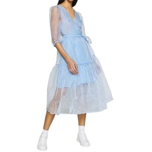 Flowy Blue‎ Dress for homecoming, picnic